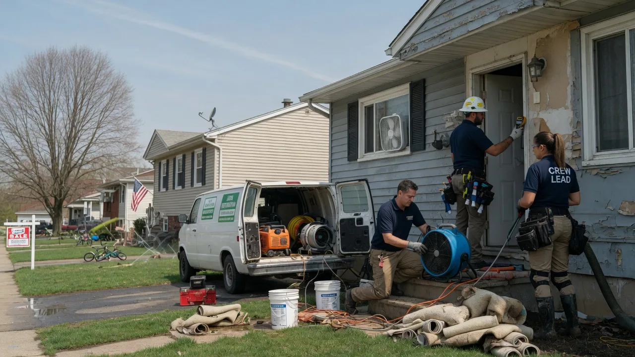 Flood Cleanup in Forked River, NJ near me
